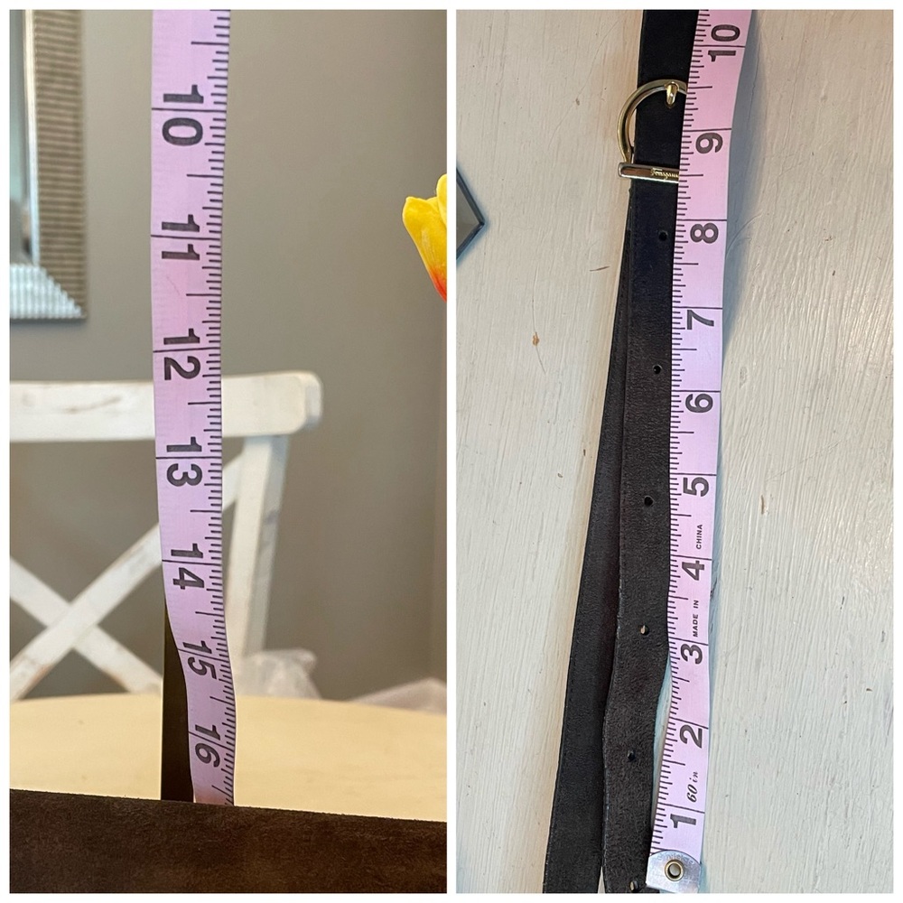 Ferragamo brown suede crossbody *Rehabbed* - Picture 12 of 16